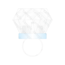 画像をギャラリービューアに読み込む, いれいす ジュエル型 リングライト 初兎カラー