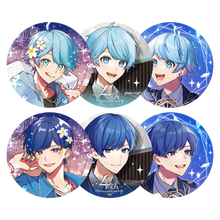 画像をギャラリービューアに読み込む, いれいす お正月ピックアップランダム缶バッジ 2026 青組