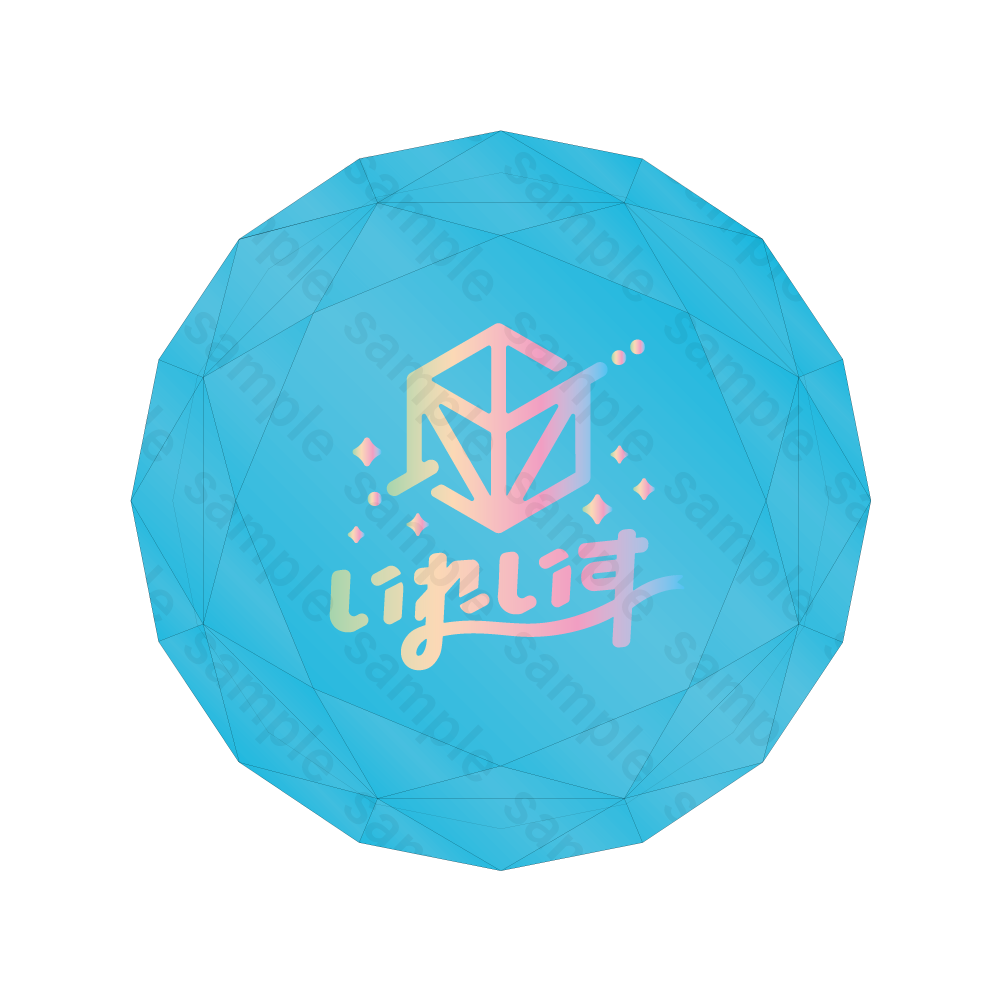 いれいす ジュエル型 リングライト -hotoke-カラー