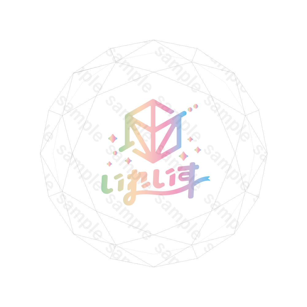 いれいす ジュエル型 リングライト 初兎カラー