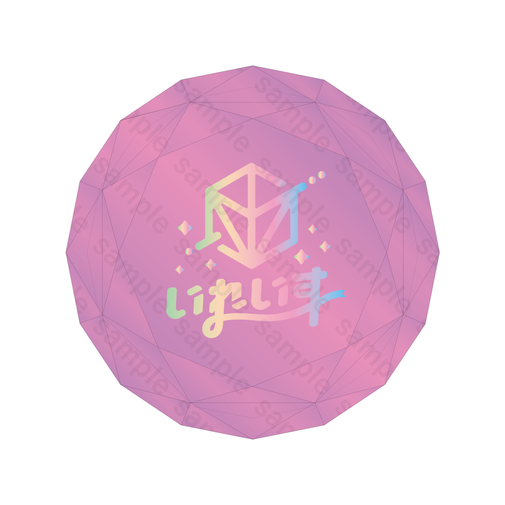 いれいす ジュエル型 リングライト ないこカラー