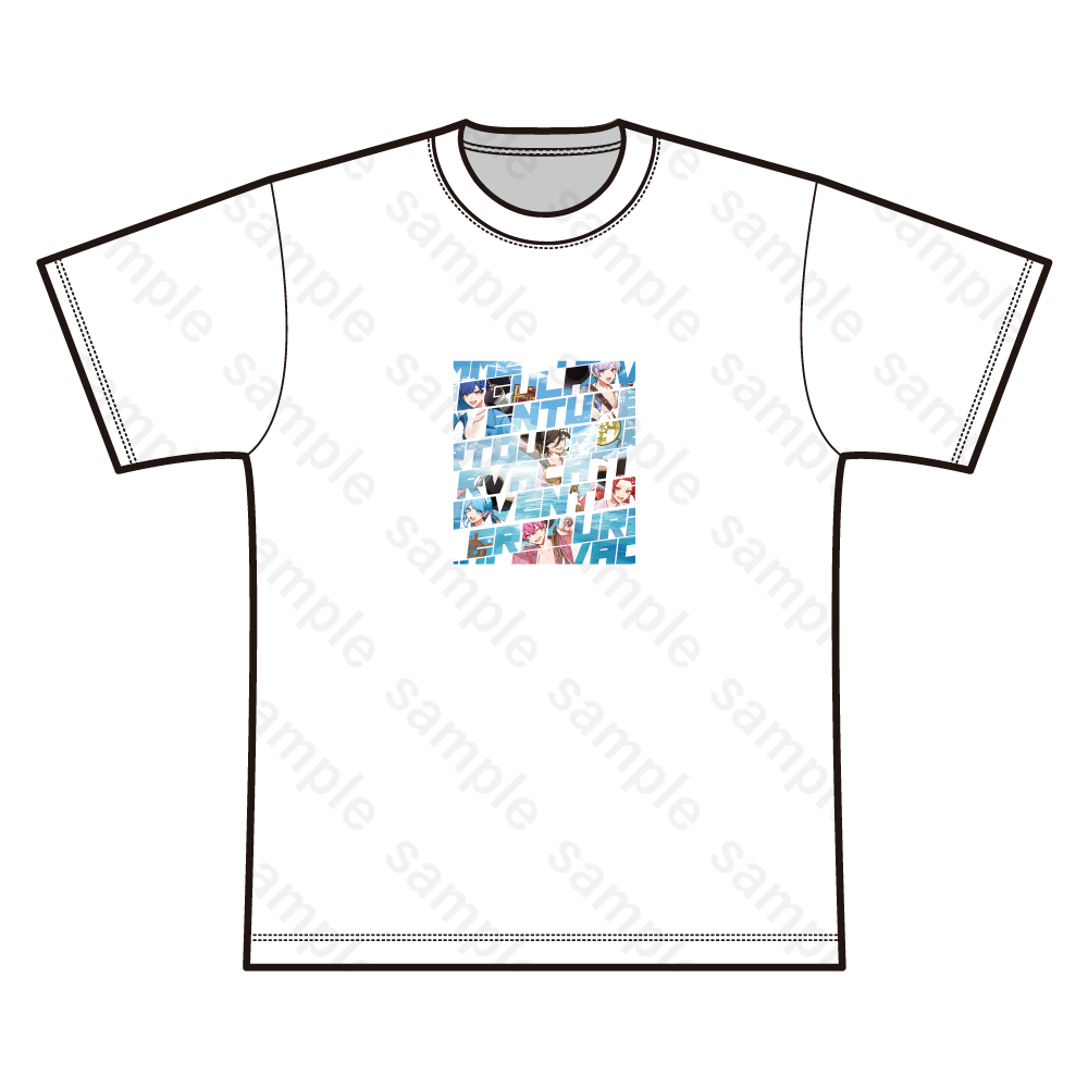 Irregular Vacation -Adventure- Tシャツ 白