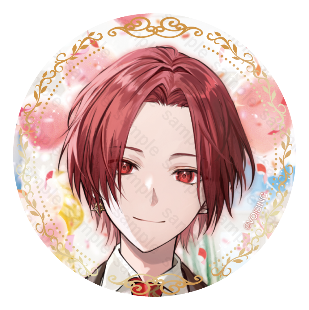 りうら 活動5周年記念 マット缶バッジ