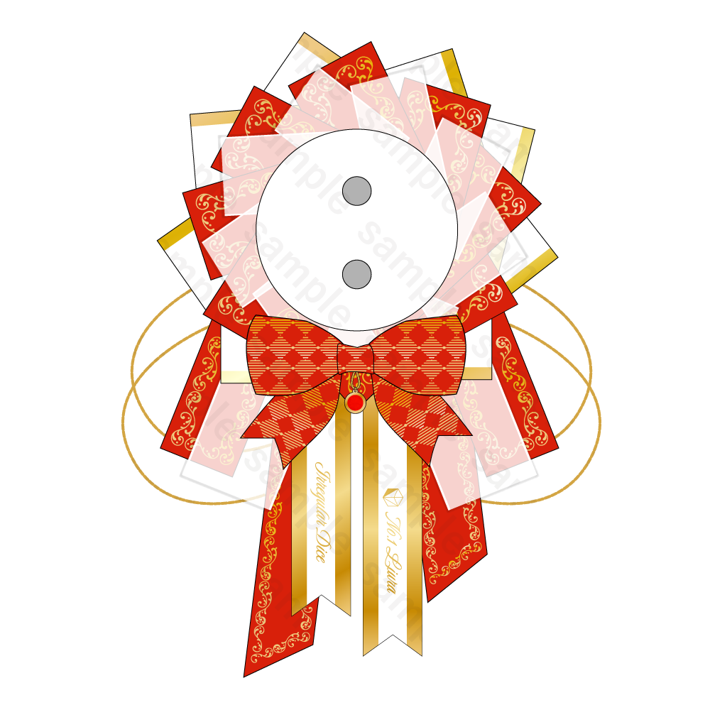 りうら 活動5周年記念 ロゼット