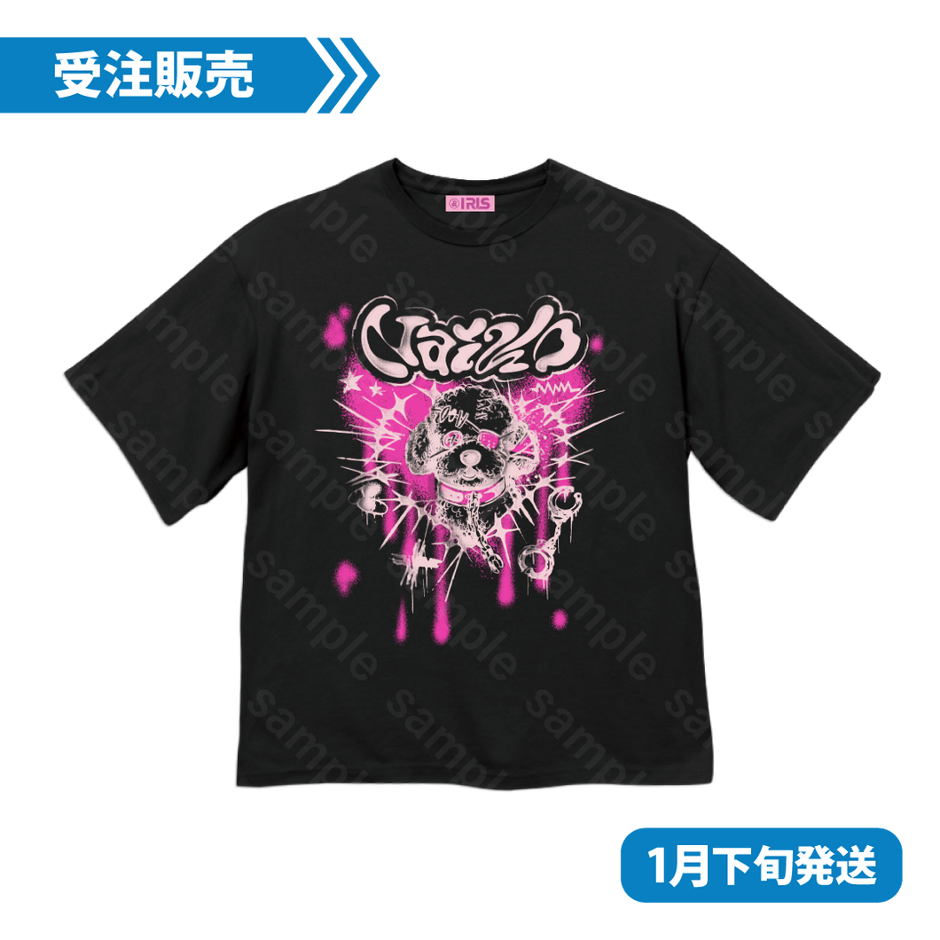 【受注生産】ないふぁみ3000者面談 ビッグTシャツ ないこ