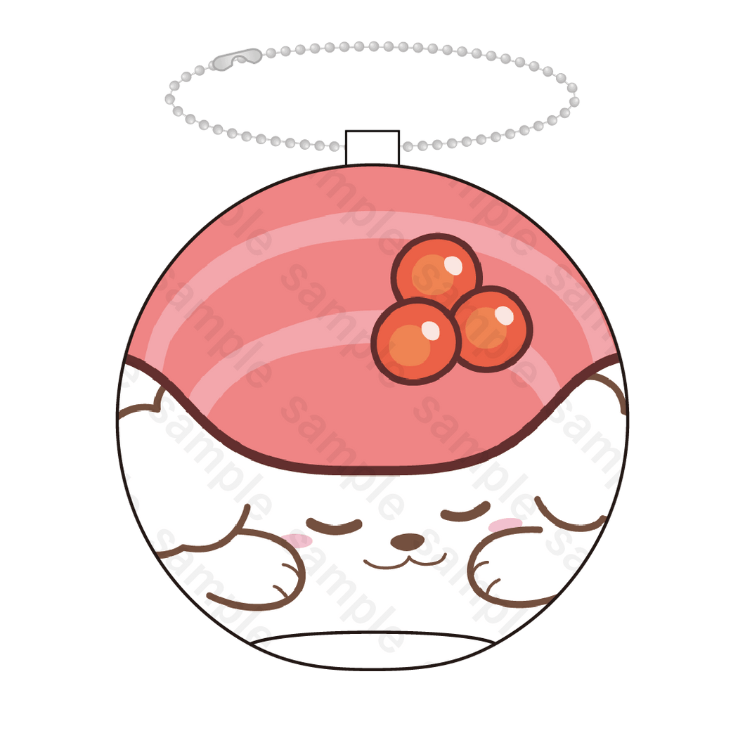 ないこ 活動4周年記念 ビーズクッションキーホルダー