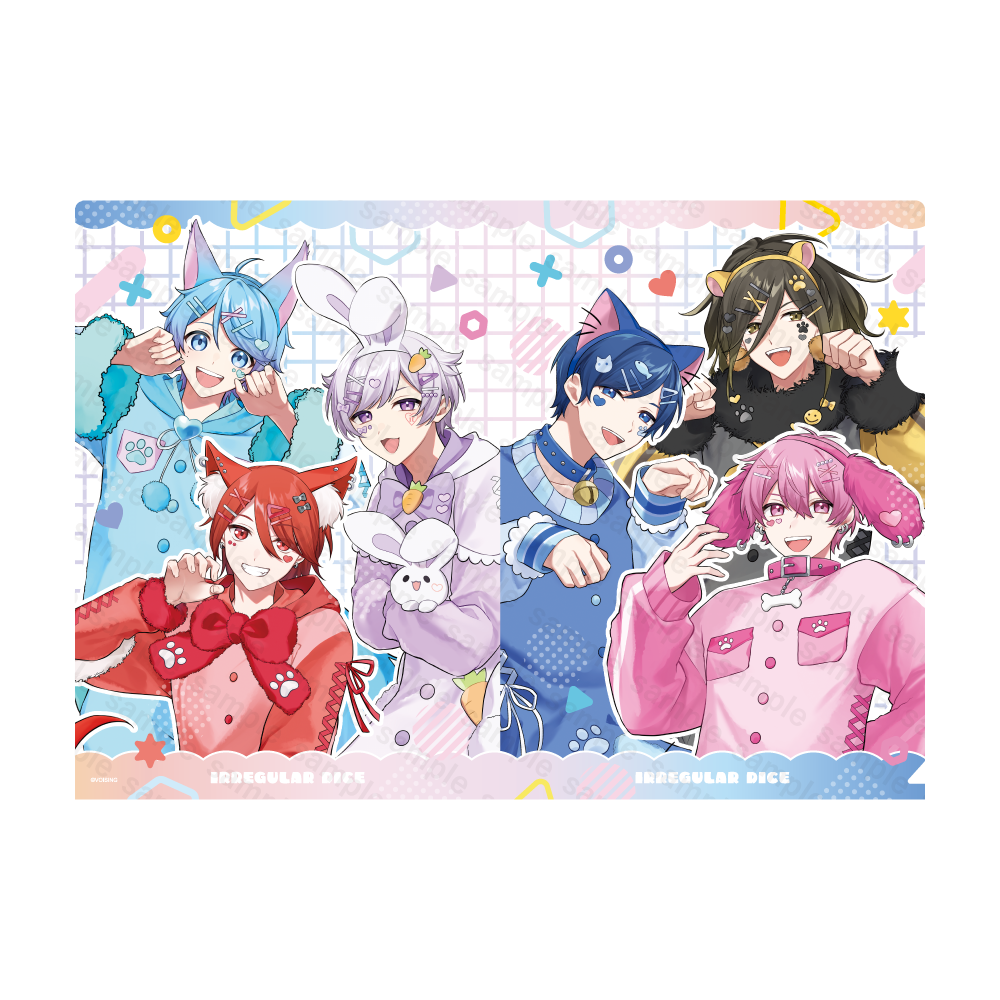 Irregular Vacation -Island- クリアファイル 推せるいれいすお飼い得！ver.