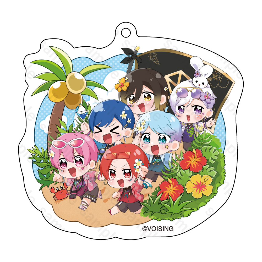 Irregular Vacation -Island- アクリルキーホルダー いれいす