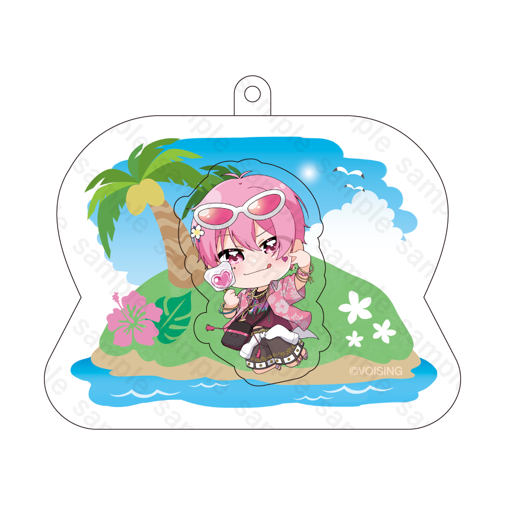 Irregular Vacation -Island- ぷかぷかキーホルダー ないこ