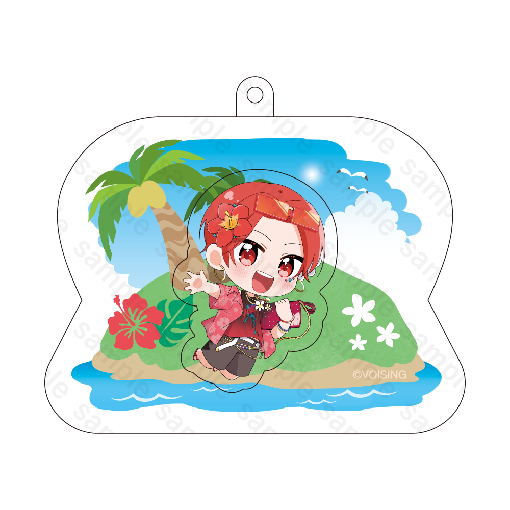 Irregular Vacation -Island- ぷかぷかキーホルダー りうら