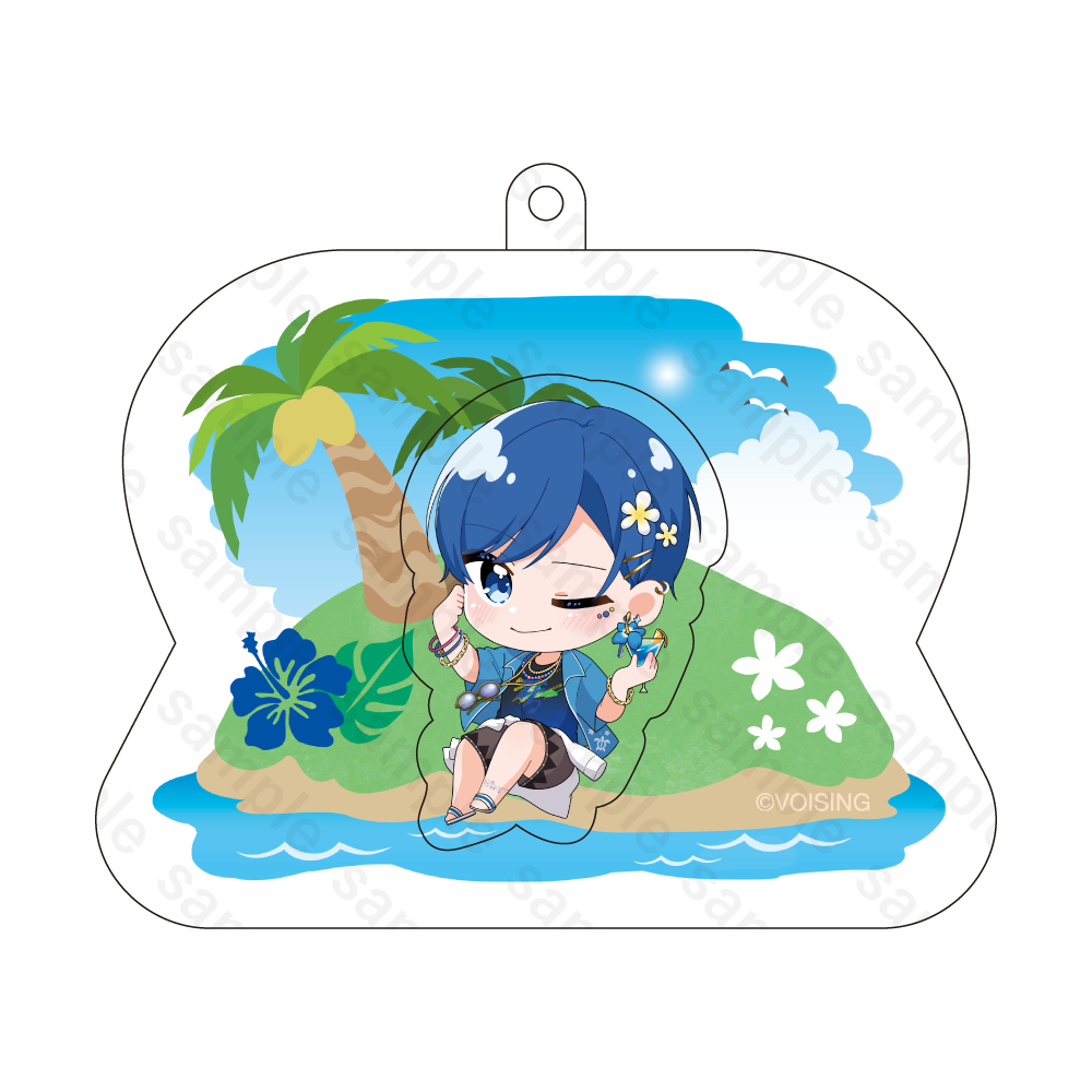 Irregular Vacation -Island- ぷかぷかキーホルダー If