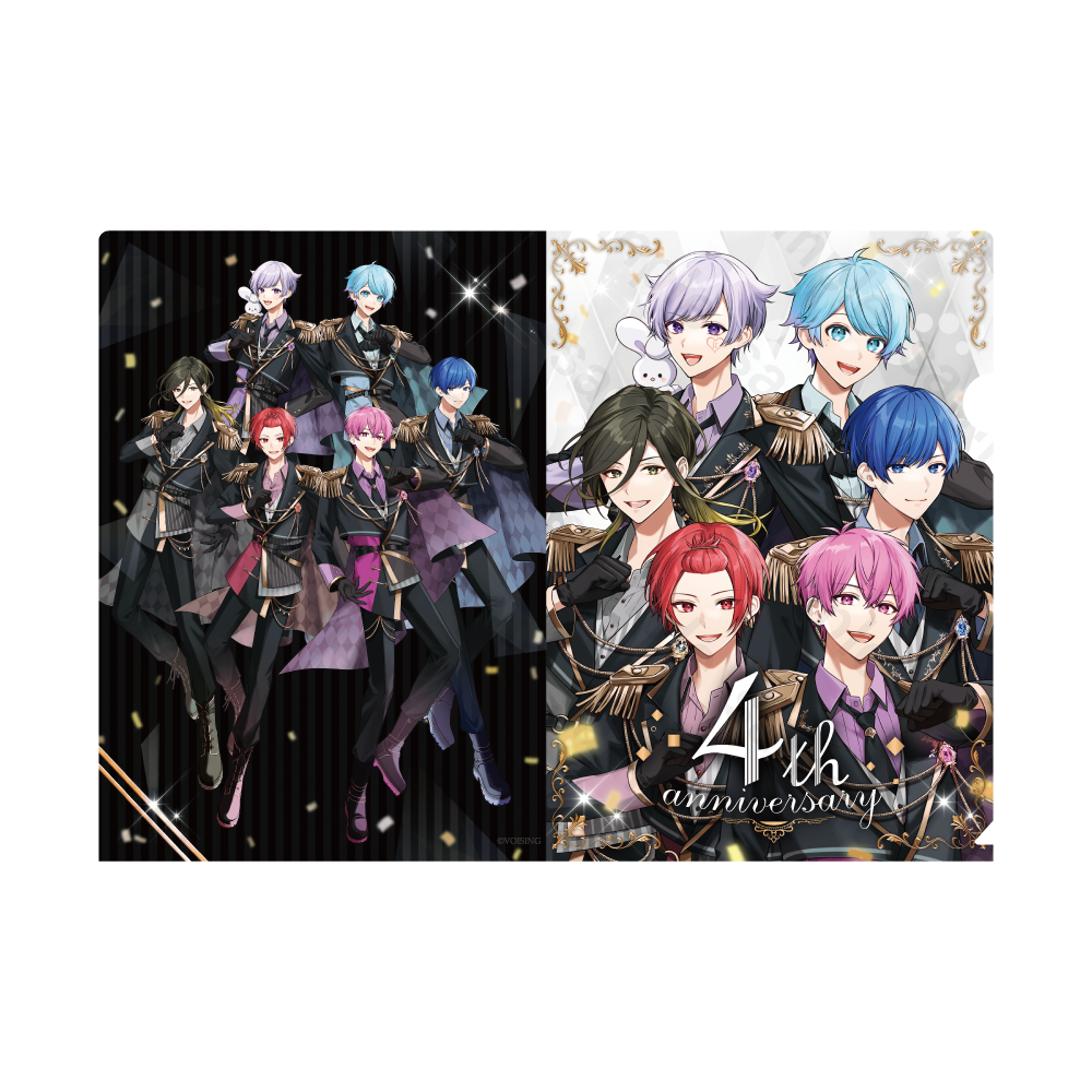 いれいす 4周年記念 クリアファイル 4周年記念 ver.