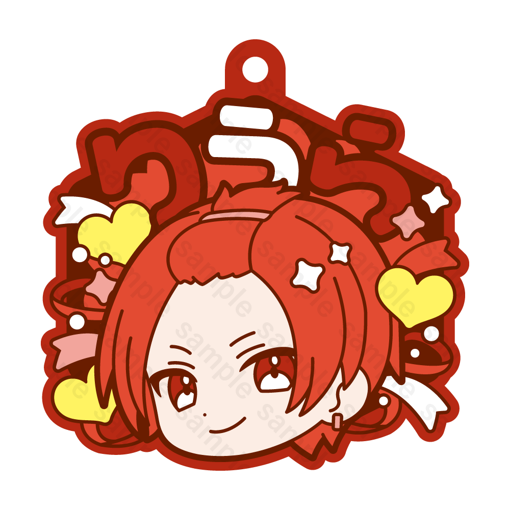 いれいす 4周年記念 ラバーネームキーホルダー りうら