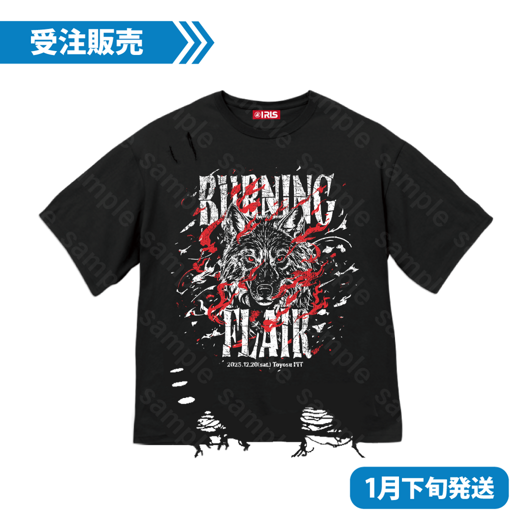 【受注生産】Burning Flair ビッグTシャツ りうら