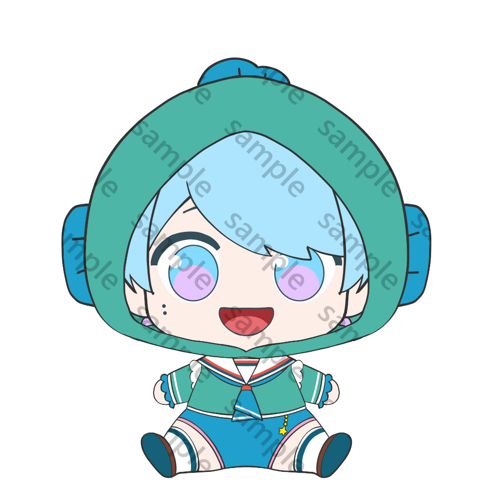 いれいす ぬいぐるみ サンリオキャラコラボver. -hotoke-×ハンギョドン