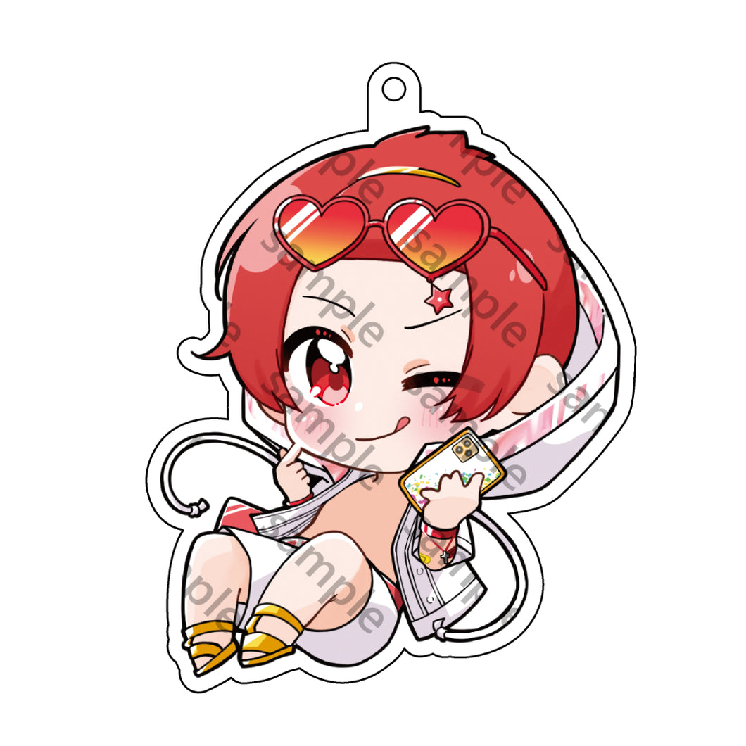 えびばでぃ - 夏 - Summer !! アクリルキーホルダー りうら