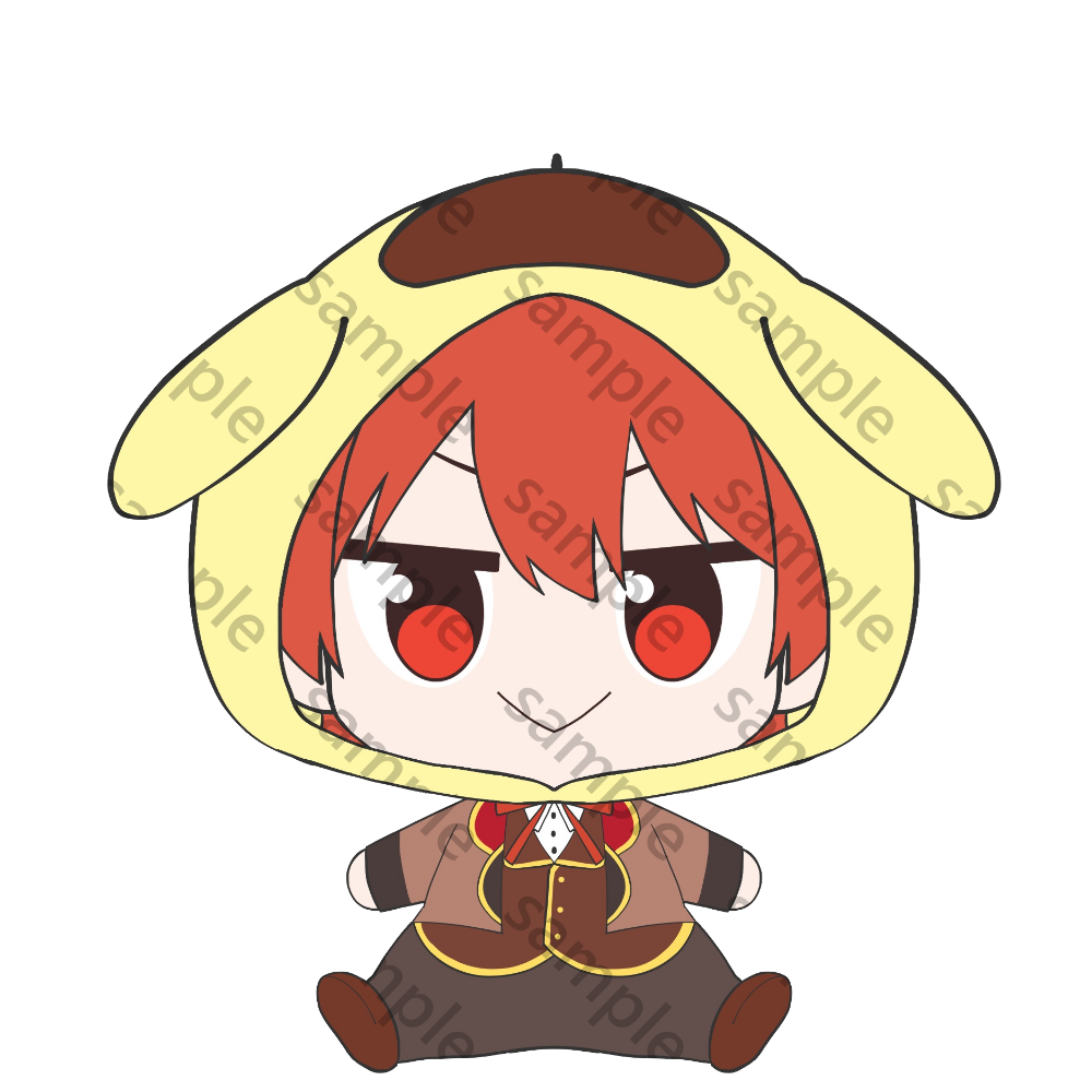 いれいす ぬいぐるみ サンリオキャラコラボver. りうら×ポムポムプリン