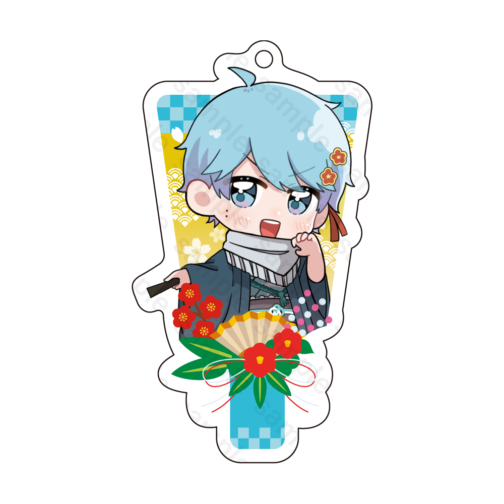 いれいす アクリルキーホルダー 2024年 お正月ver. -hotoke-