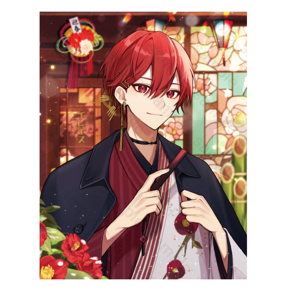 いれいす アートボード 2024年 お正月ver. りうら