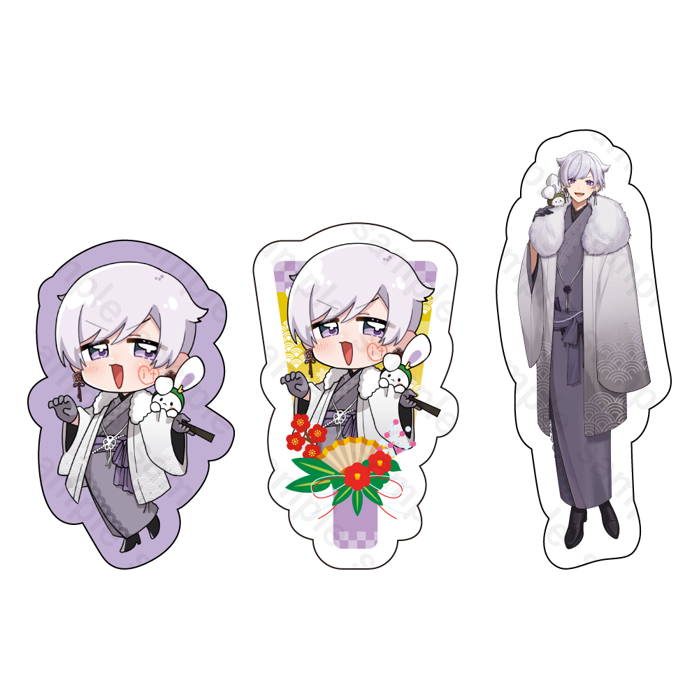 いれいす ダイカットステッカーセット 2024年 お正月ver. 初兎