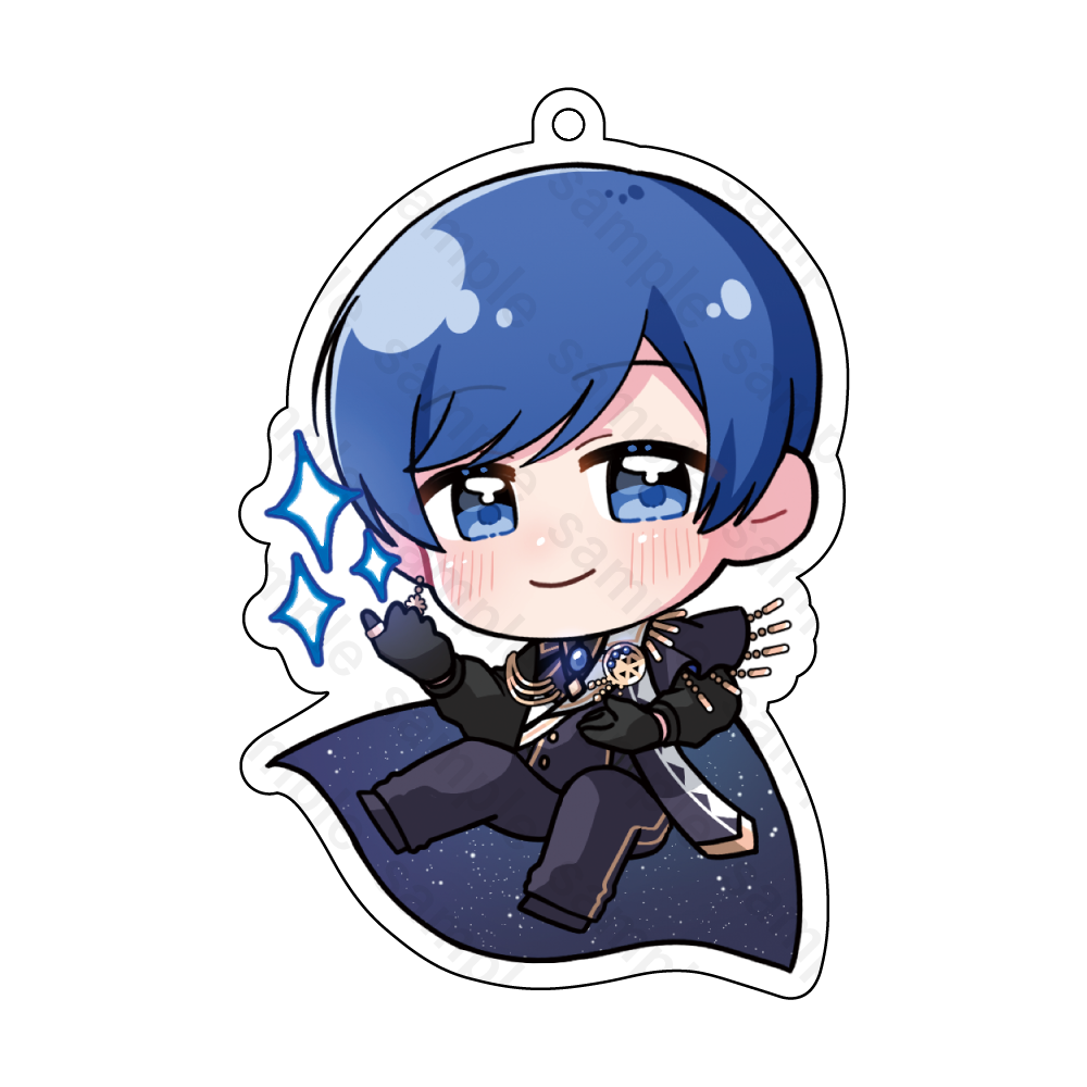 Irregular Dice アクリルキーホルダー If