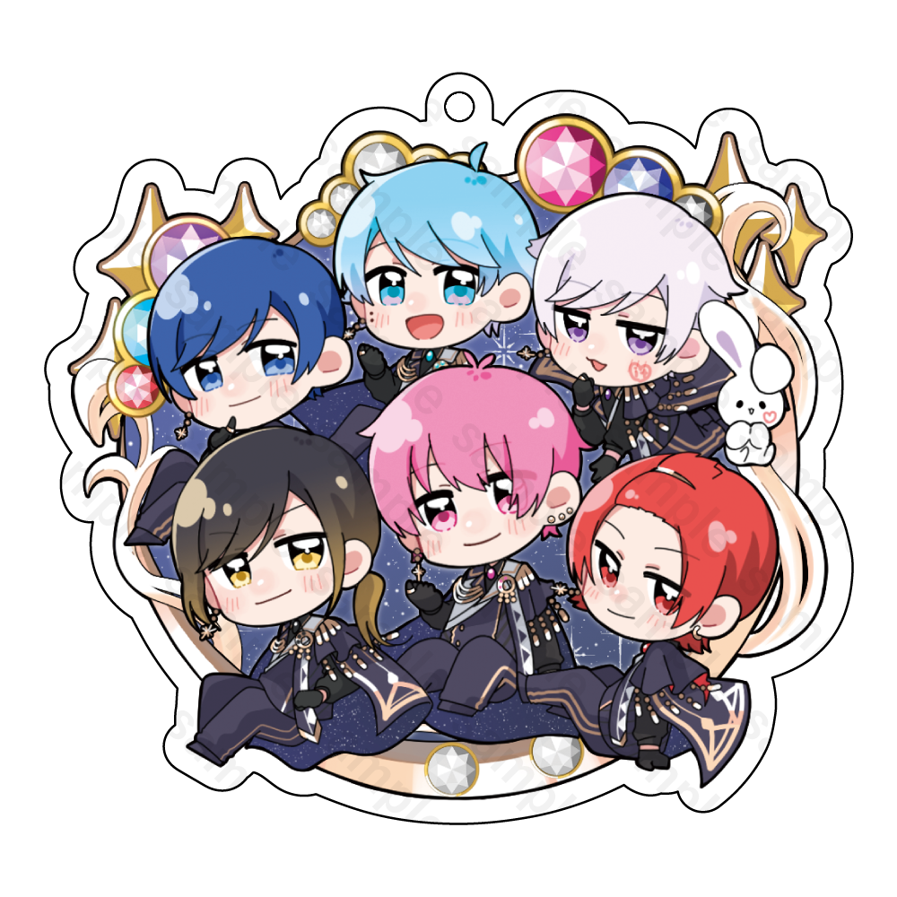 Irregular Dice アクリルキーホルダー いれいす