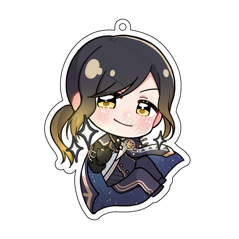 Irregular Dice アクリルキーホルダー 悠佑