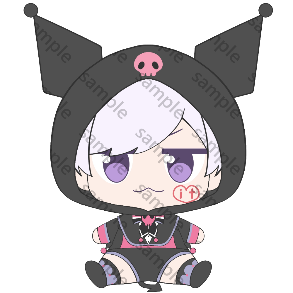 いれいす ぬいぐるみ サンリオキャラコラボver. 初兎×クロミ