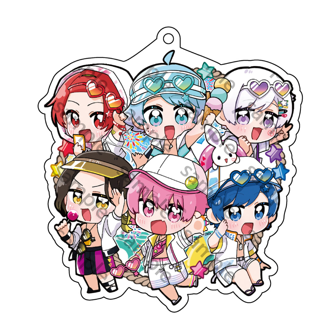 えびばでぃ - 夏 - Summer !! アクリルキーホルダー いれいす