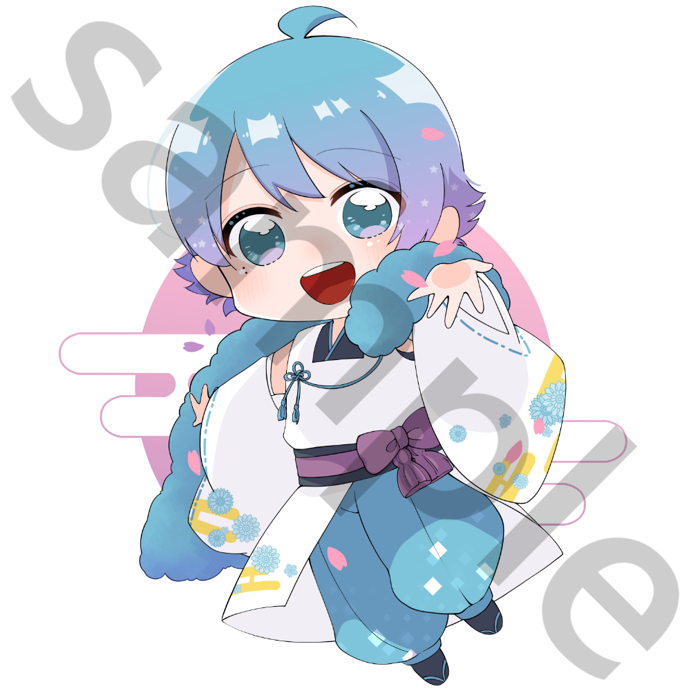 清風明月 アクリルキーホルダー -hotoke-