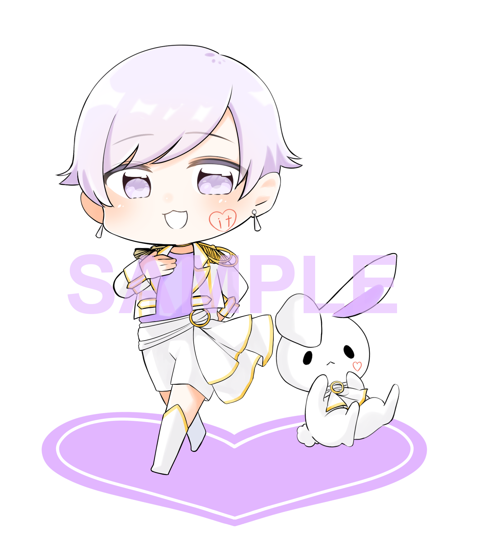 恋の約束 アクリルキーホルダー 初兎 – いれいすとあ