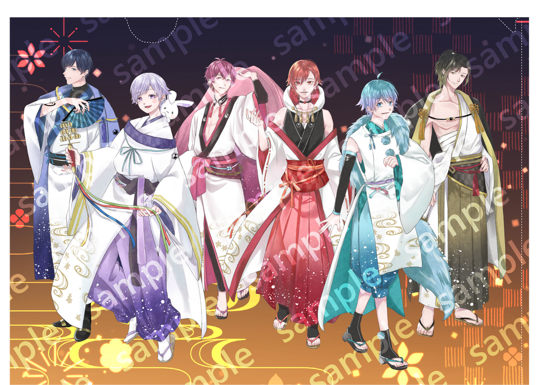 月白風清 クリアファイル