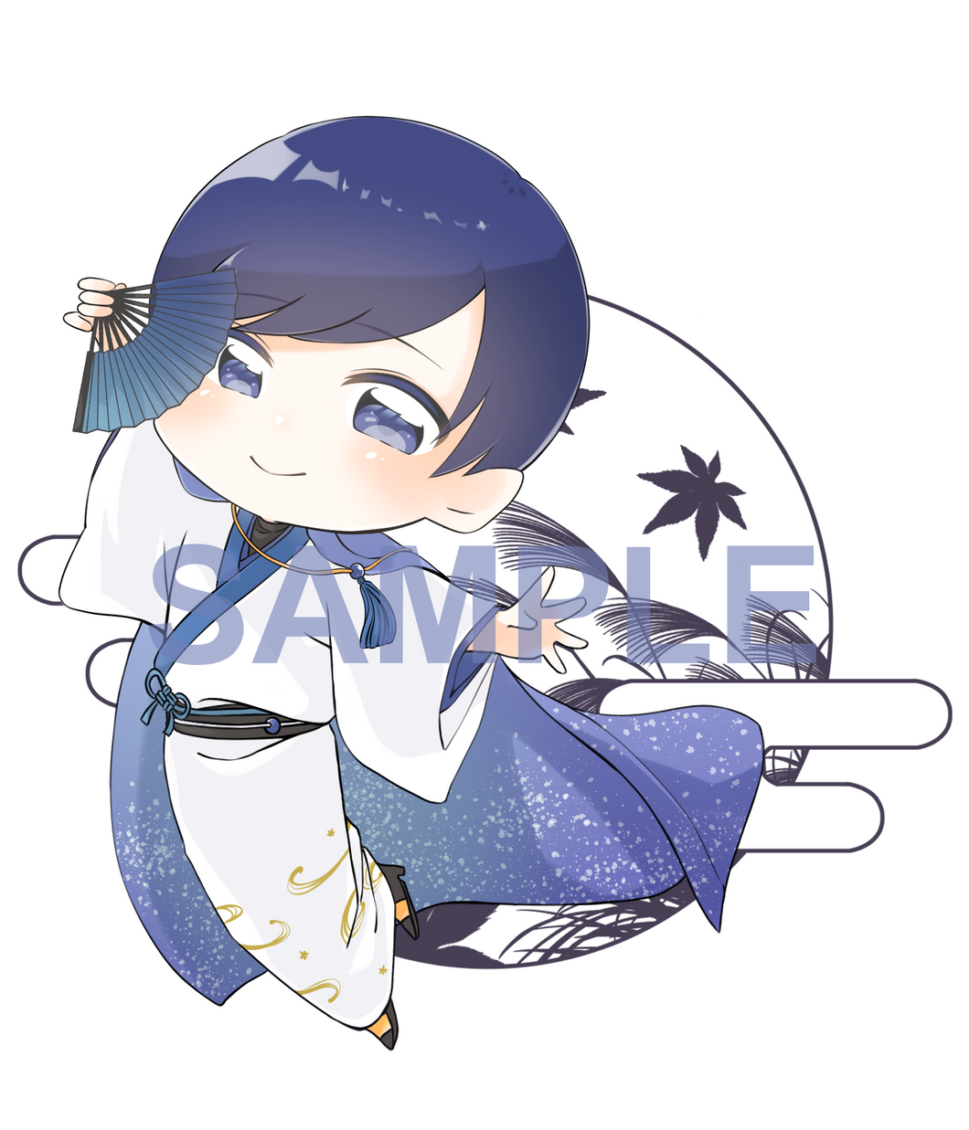 月白風清 アクリルキーホルダー If