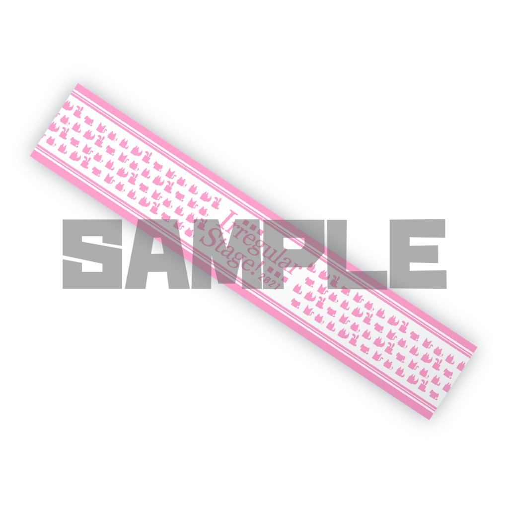 Irregular Stage マフラータオル