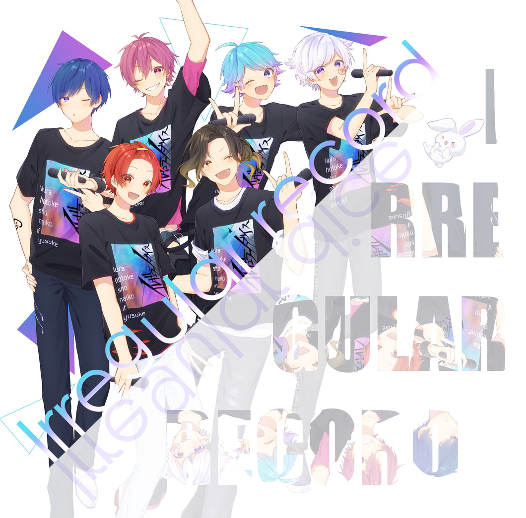 【1stフルアルバム】Irregular record A盤