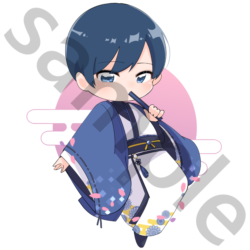 清風明月 アクリルキーホルダー If